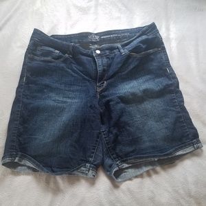Levi denim bermuda shorts.
